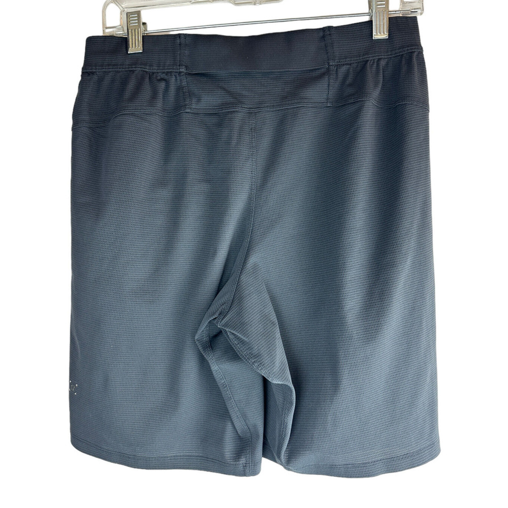 Lululemon Warp Lite Mesh 9" Shorts Active Run Obsidian Gray Men's Size Medium - Picture 3 of 11